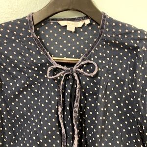 Boden Navy Blouse